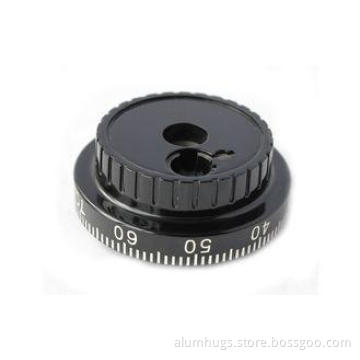 Black Painting Zinc Alloy Die Casting Custom Machined Parts